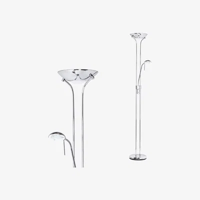 BHS.com Mother and Child Floor Lamp, Chrome