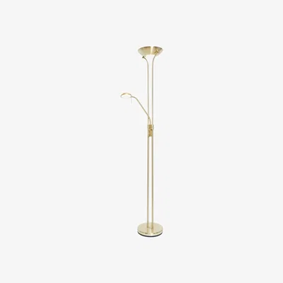 BHS.com Mother and Child LED Floor Lamp, Satin Brass