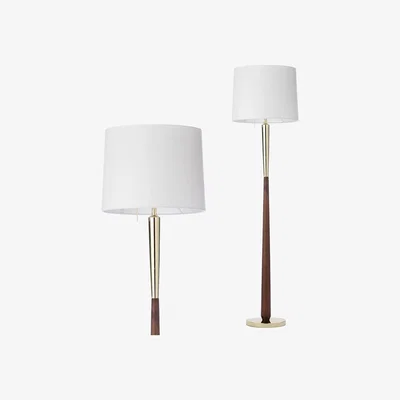 BHS.com Percy Floor Lamp, Brass