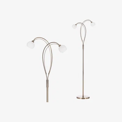 BHS.com Soni Floor Lamp, Antique Brass