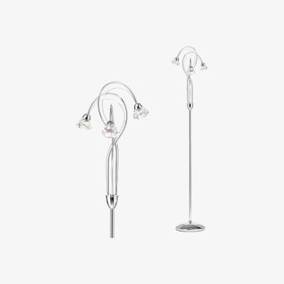 BHS.com Marianne Floor Lamp, Chrome