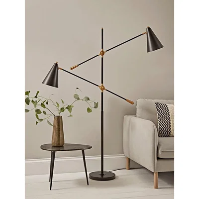 Cox and Cox Duo Floor Lamp