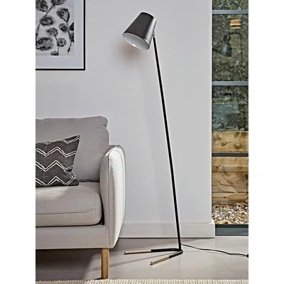 Cox and Cox Dina Floor Lamp - Black
