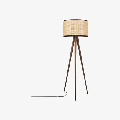Cuckooland Zuiver Cane Tripod Floor Lamp