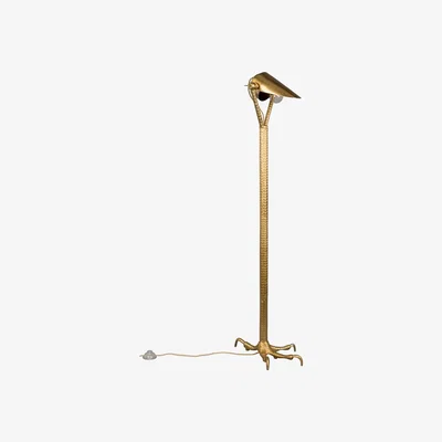 Cuckooland Dutchbone Falcon Floor Lamp in Brass