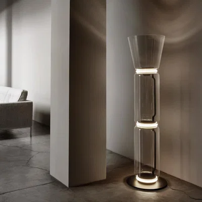 The Conran Shop Noctambule F2 High Cylinder & Cone Floor Lamp Small Base