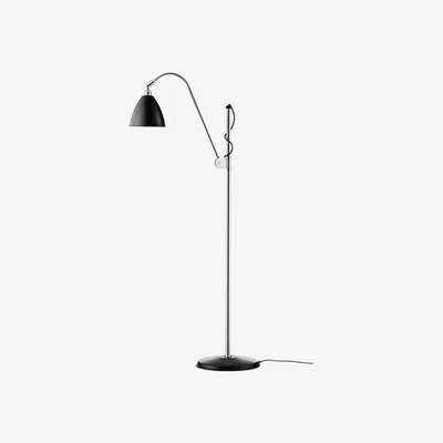 The Conran Shop Small Bestlite BL3 Floor Lamp in Chrome & Black