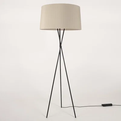 The Conran Shop Tripode G5 Floor Lamp Ecru