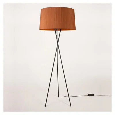 The Conran Shop Tripode G5 Floor Lamp Terracotta Shade