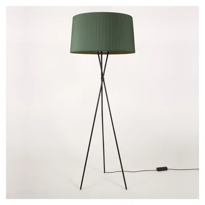 The Conran Shop Tripode G5 Floor Lamp Green Shade
