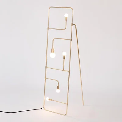 The Conran Shop Beaubien Floor Lamp Brass