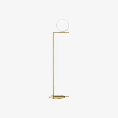 The Conran Shop IC F2 Floor Lamp Brushed Brass
