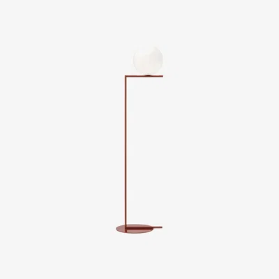 The Conran Shop IC F2 Floor Lamp Glossy Red Burgundy