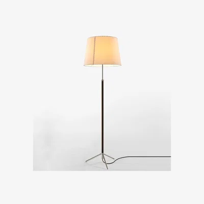 The Conran Shop Pie De Salón G1 Floor Light Chrome & Parchment