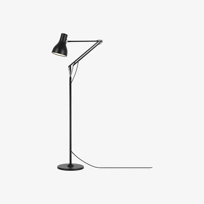 The Conran Shop Type 75 Floor Lamp Jet Black By Anglepoise