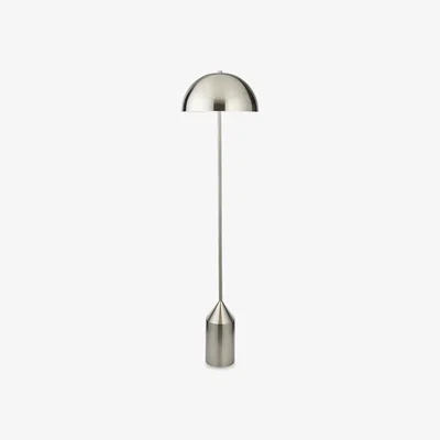 Cult Furniture £20  Off  Nova Floor Lamp, Brushed Nickel