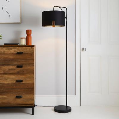 Dunelm Dorrian Floor Lamp Black