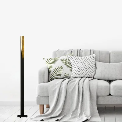 Dunelm EGLO Barbotto Floor Lamp Black