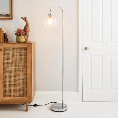 Dunelm Palazzo Clear Floor Lamp Clear