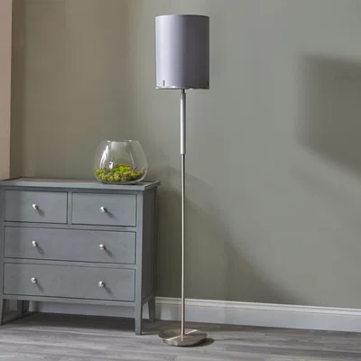 Dunelm Midland Marble Effect Floor Lamp Grey