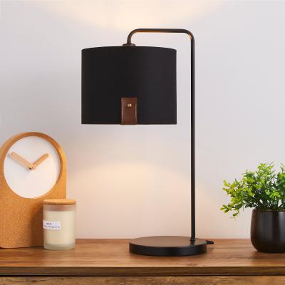 Dunelm Dorrian Table Lamp Black
