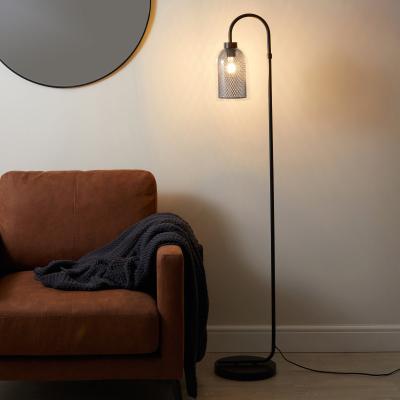 Dunelm Akala Floor Lamp Black