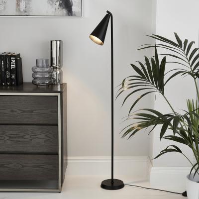 Dunelm Cone Floor Lamp Black