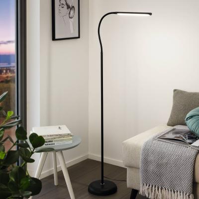 Dunelm EGLO Laroa LED Touch Floor Lamp Black