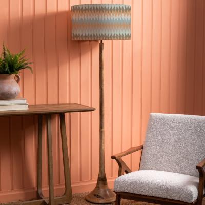 Dunelm Kinross Floor Lamp with Mesa Shade Mesa Granite Grey