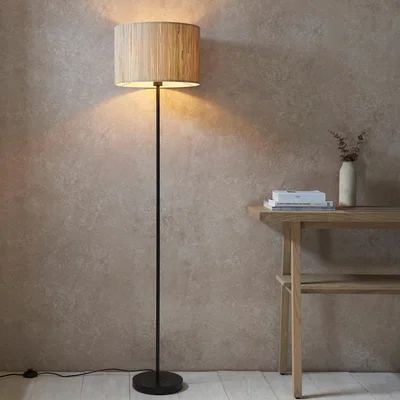 Dunelm Vogue Marson Floor Lamp Natural