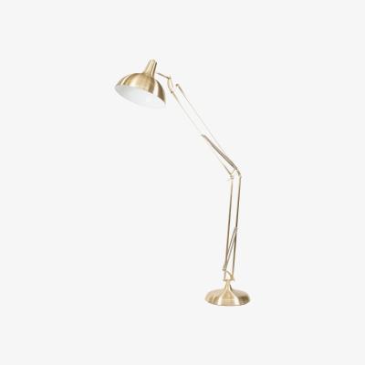 Furniture Village Milo Brass Floor Lamp
