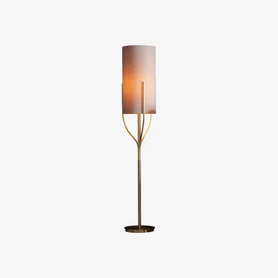 Furniture Village Romana Floor Lamp - Gold
