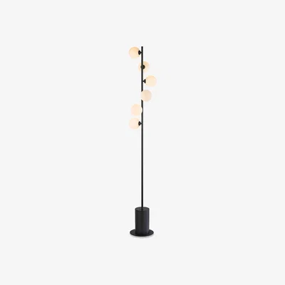 Furniture Village Spiral 6 Light Floor Lamp