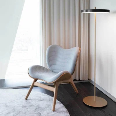 Graham & Green Asteria Green Floor Lamp