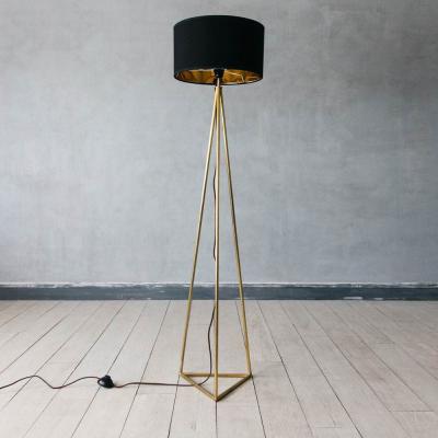 Graham & Green Leopold Brass Floor Lamp