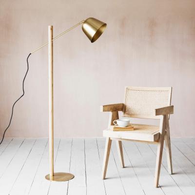 Graham & Green Cooper Brass Floor Lamp