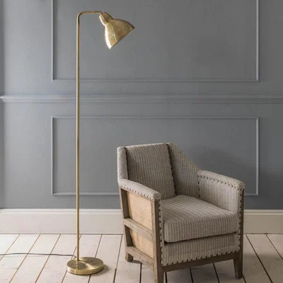 Graham & Green Winslow Brass Floor Lamp