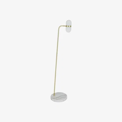 Habitat Habitat Aroura Single Glass Floor Lamp