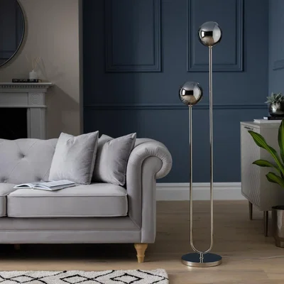 Habitat Habitat Ombre Floor Lamp - Nickel