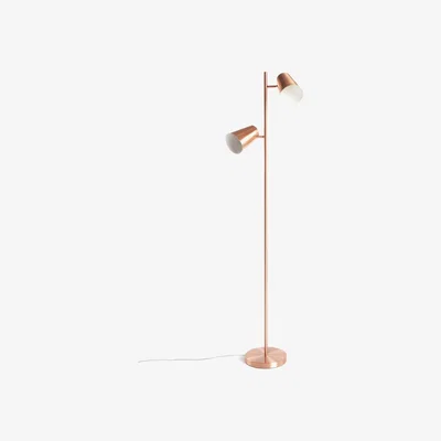 Habitat Habitat Iras Copper 2 Light Floor Lamp - Copper