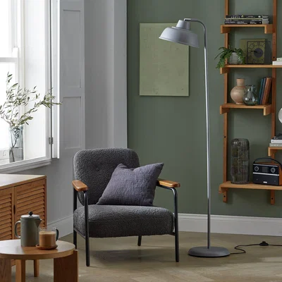 Habitat Habitat Benson Adjustable Floor Lamp - Grey