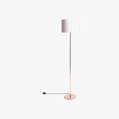 Habitat Habitat Satin Stick Floor Lamp - Rose Gold & Blush Pink