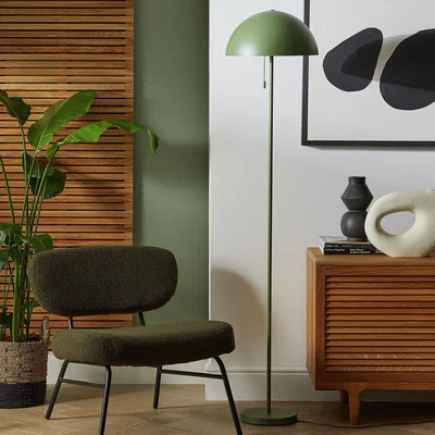 Habitat Habitat Modern Mushroom Floor Lamp - Green
