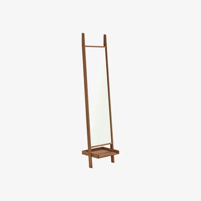 Habitat Habitat Jessie Freestanding Mirror - Walnut Stain