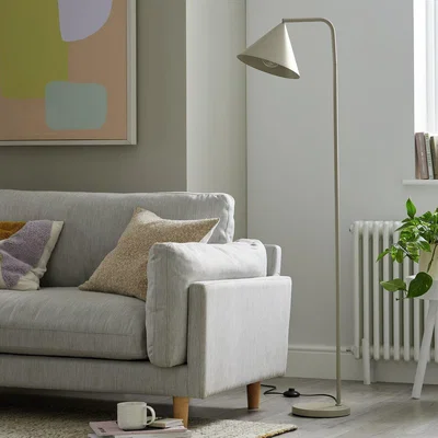Habitat Habitat Cone Adjustable Floor Lamp - Grey