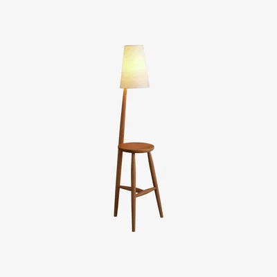 Habitat Habitat Wallace Complete Floor Lamp - Oak