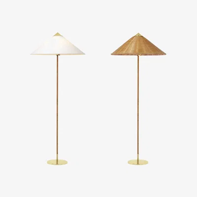 Heal's Gubi 9602 Floor Lamp Wicker - Heal's UK Lighting