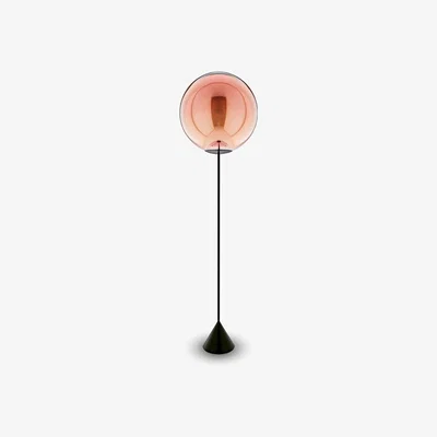 Heal's Tom Dixon Globe Cone Floor Lamp LED Copper - Heal's UK Lighting