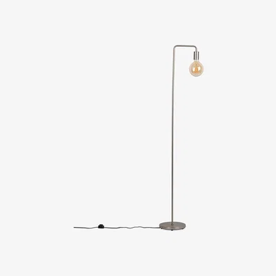 Heal's Heal's Junction Floor Lamp Walnut Base Brass - Heal's UK Lighting