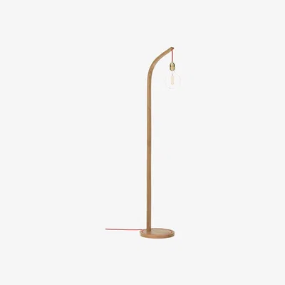 Heal's Heal's Mooring Floor Lamp Oak Grey Flex - Heal's UK Lighting